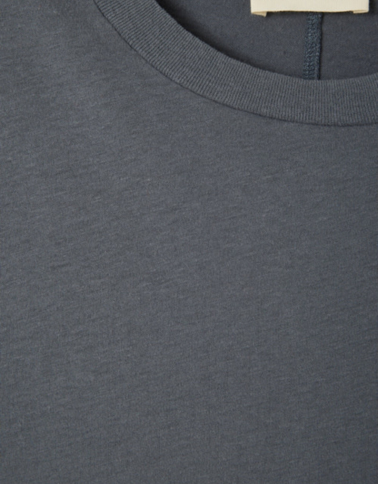 American Vintage T-Shirt 'Gamipy' Lange Mouw - Acier - Gami28 - American Vintage