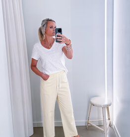Laure+Max Broek 'Primo' - Ecru - Laure+Max