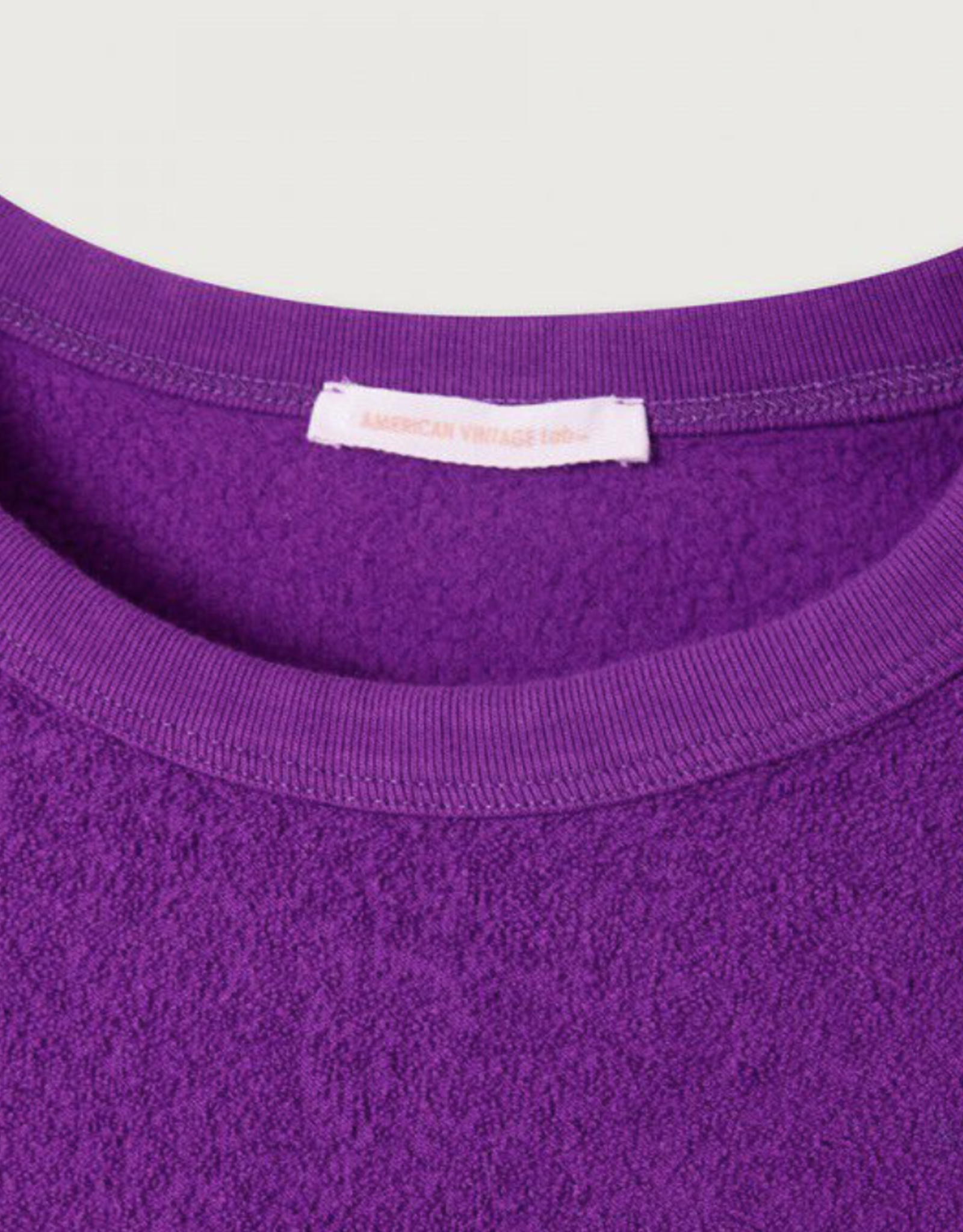 American Vintage Sweater 'Bobypark' - Figue - Boby03A -  American Vintage