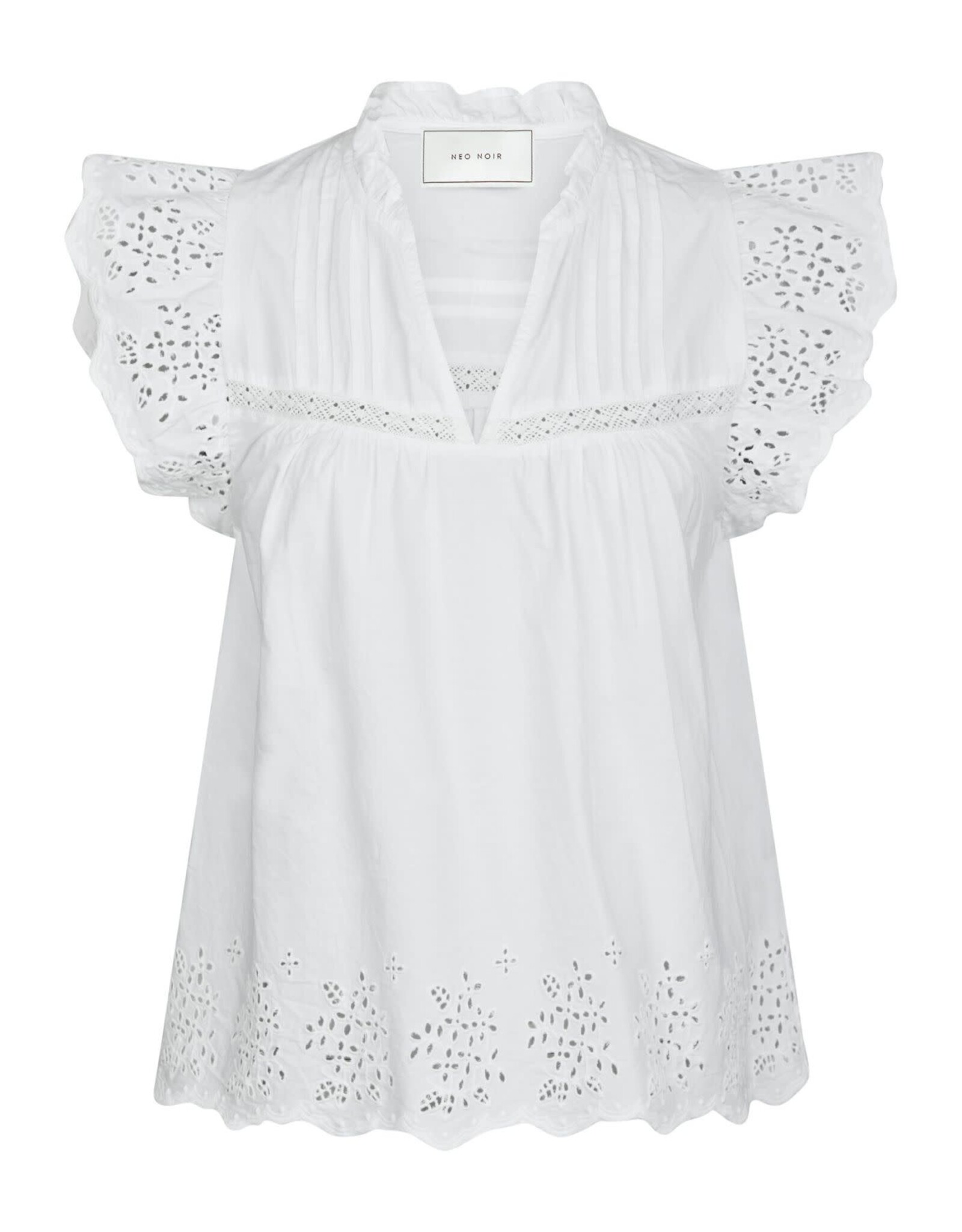 Blouse 'Kyoti' - White - Neo Noir