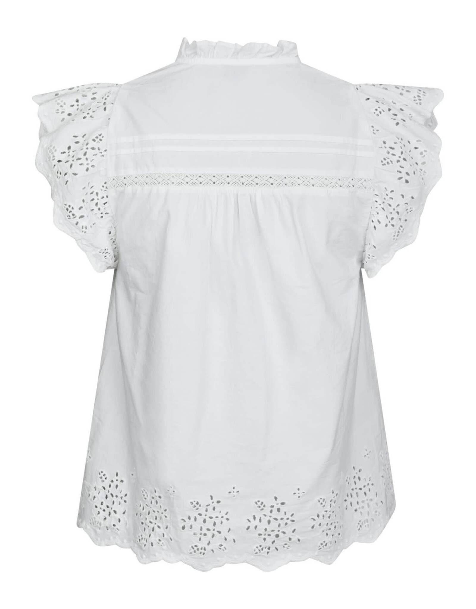 Blouse 'Kyoti' - White - Neo Noir