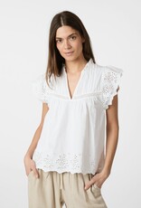 Blouse 'Kyoti' - White - Neo Noir