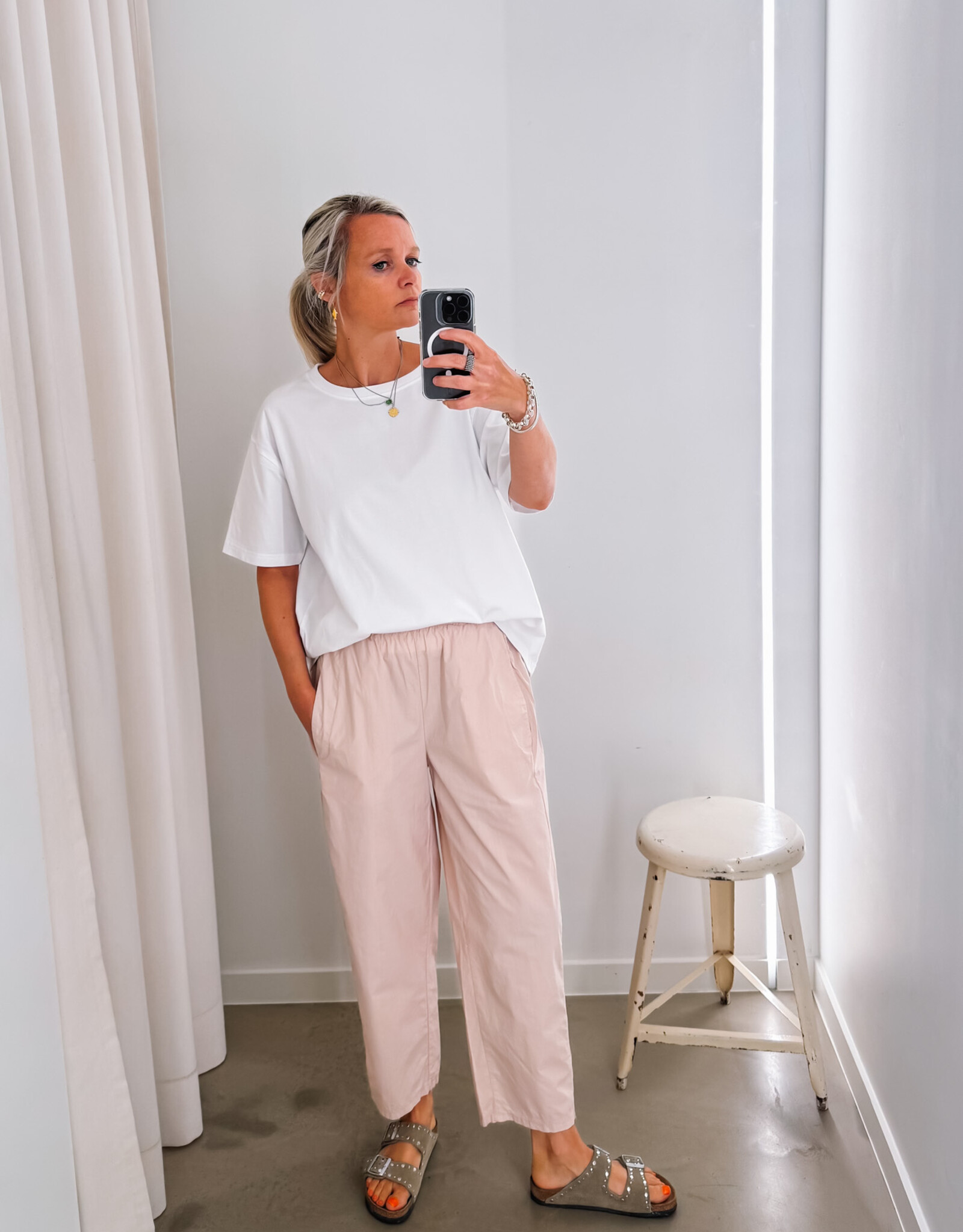 The Golden House Joh Broek Toile 'Magic' - Rose - TU