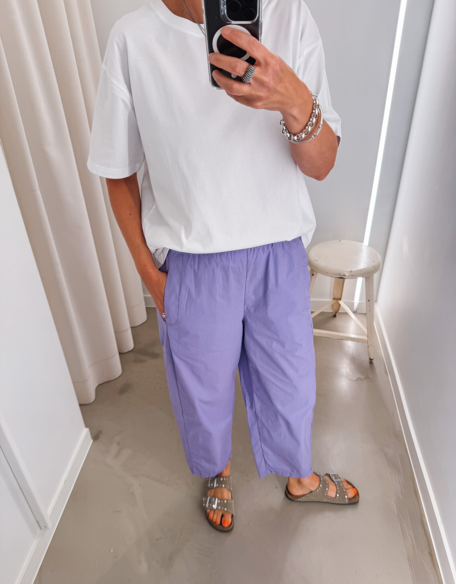 The Golden House Joh Broek Toile 'Magic' - Purple - TU