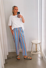 The Golden House Joh Broek Toile Ligne 'Magic' - Blue/Orange - TU