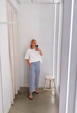 The Golden House Joh Broek Toile Ligne 'Magic' - Blue/Orange - TU
