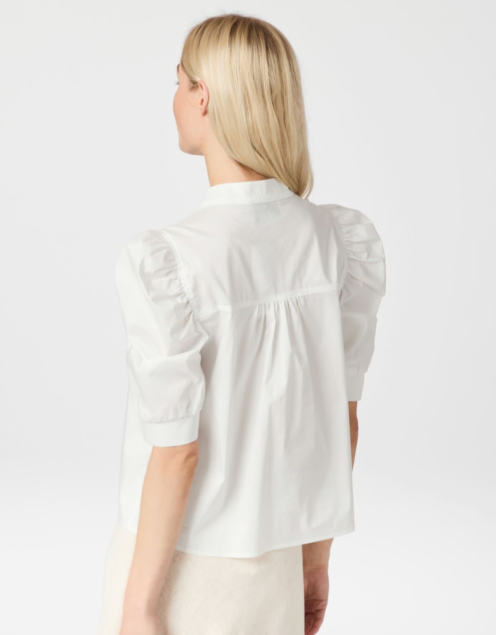 Blouse Poplin 'Roella' - White - Neo Noir