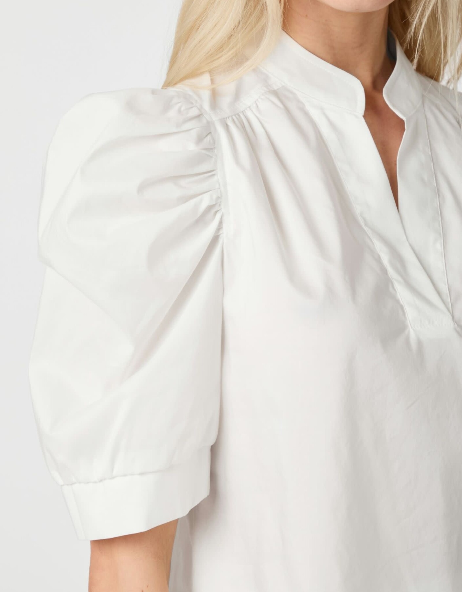Blouse Poplin 'Roella' - White - Neo Noir