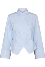 Blouse  'Fenli' - Light Blue Stripe - Neo Noir
