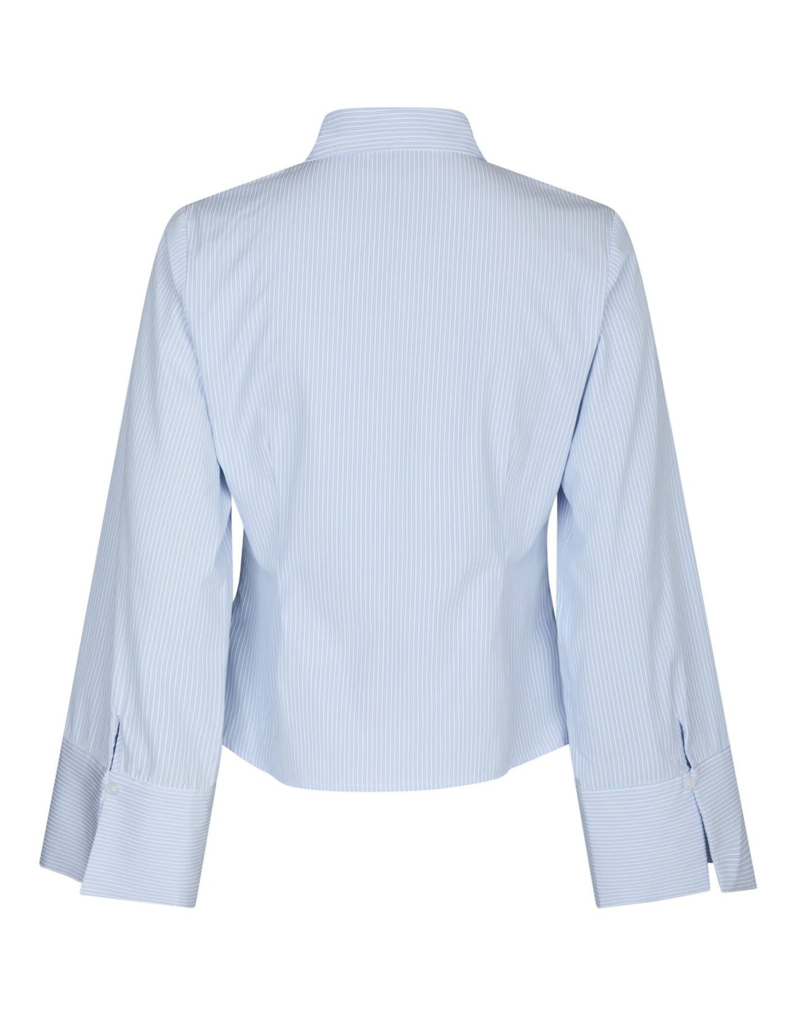 Blouse  'Fenli' - Light Blue Stripe - Neo Noir