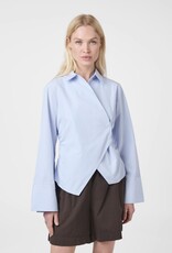 Blouse  'Fenli' - Light Blue Stripe - Neo Noir