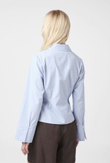 Blouse  'Fenli' - Light Blue Stripe - Neo Noir