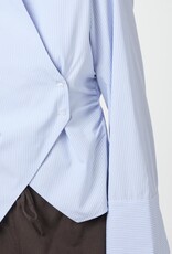 Blouse  'Fenli' - Light Blue Stripe - Neo Noir