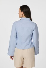 Blouse Mini Stripe 'Rosa' - Blue - Neo Noir