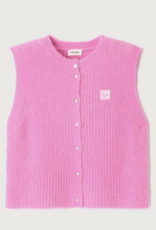 American Vintage Cardigan 'East' - Rose Bubble Chine - East19MC - American Vintage