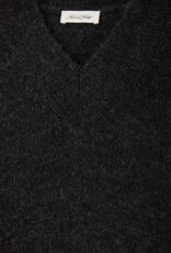 American Vintage Pull Col V 'East' - Anthracite Chine - American Vintage