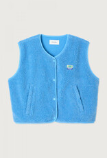 American Vintage Mouwloos Vestje 'Hoktown' - Celeste - Hok16B -  American Vintage