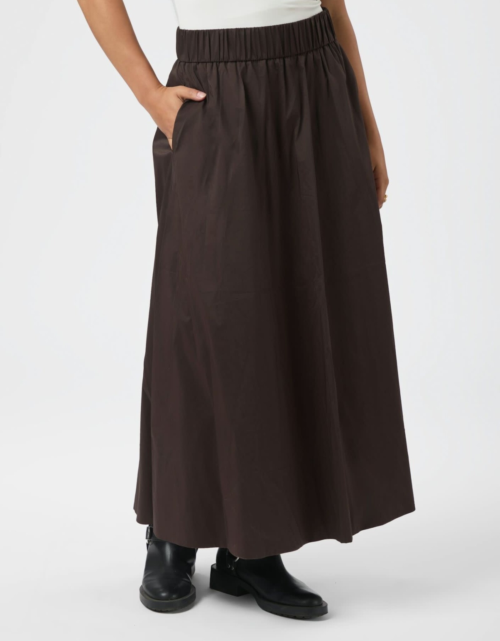 Rok Long 'Yara' - Chocolate Brown - Neo Noir