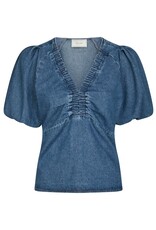Blouse Denim 'Irina' - Blue - Neo Noir