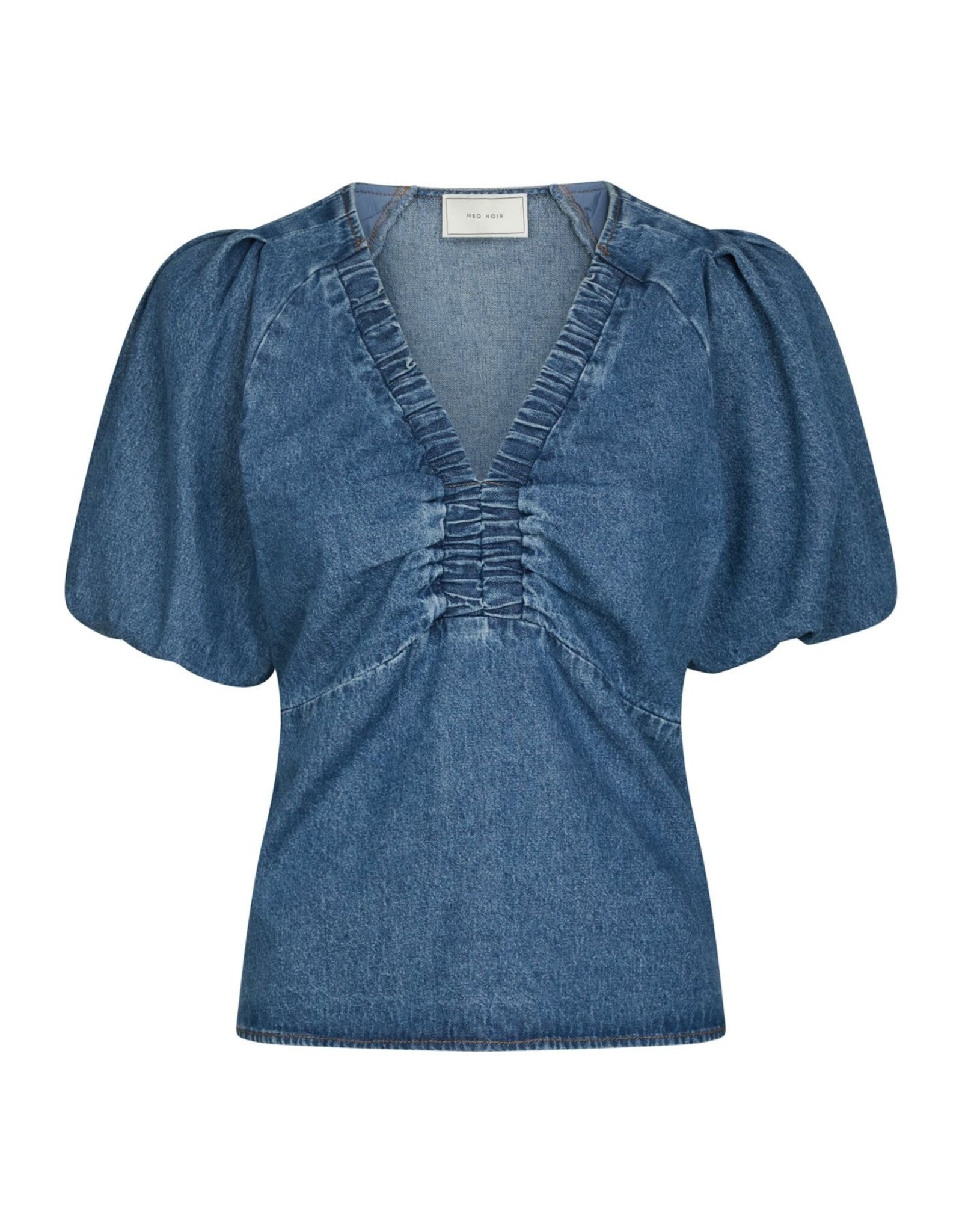 Blouse Denim 'Irina' - Blue - Neo Noir