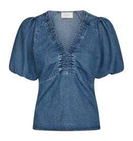 Blouse Denim 'Irina' - Blue - Neo Noir