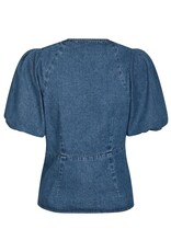 Blouse Denim 'Irina' - Blue - Neo Noir