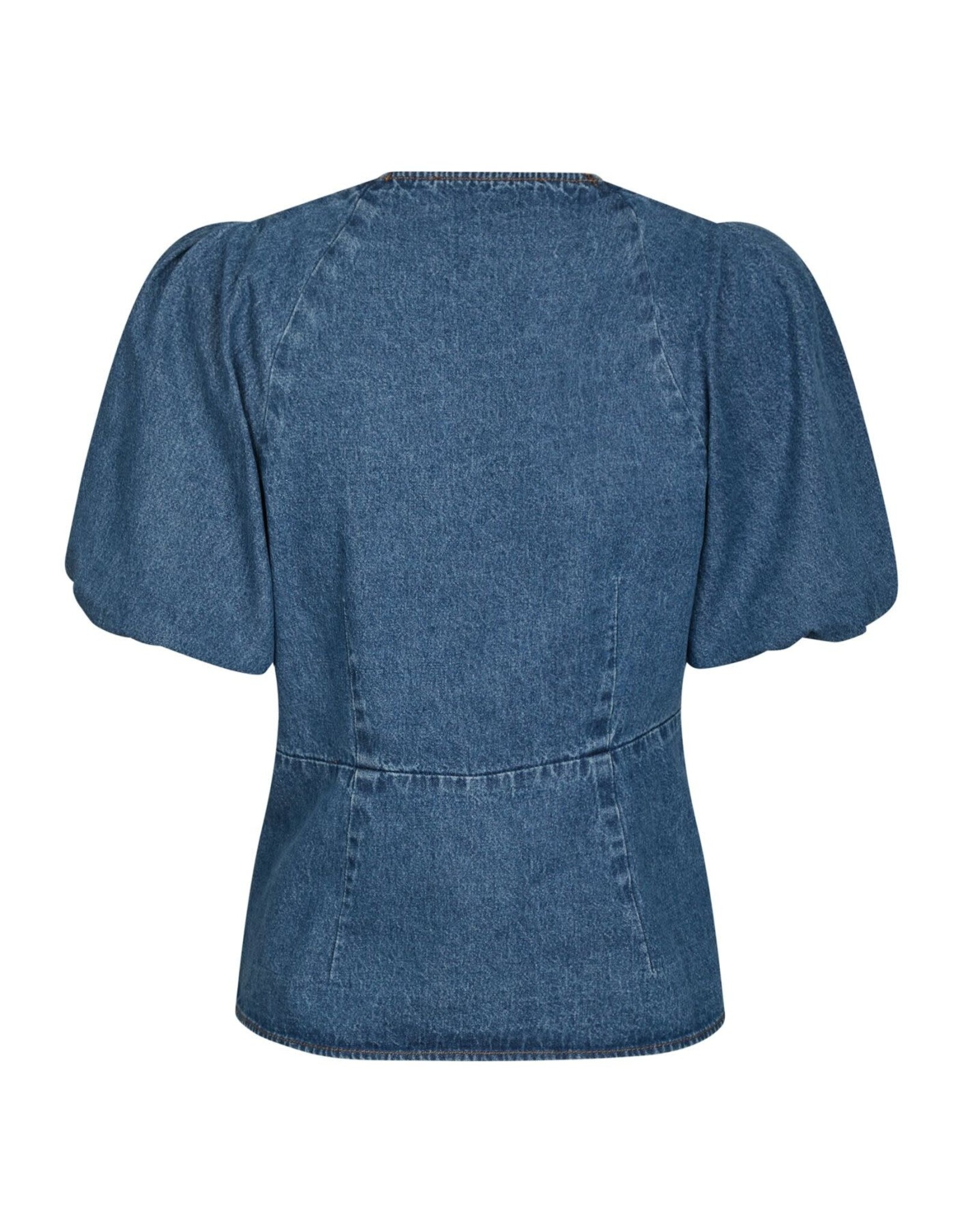 Blouse Denim 'Irina' - Blue - Neo Noir