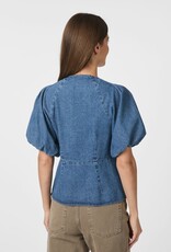 Blouse Denim 'Irina' - Blue - Neo Noir