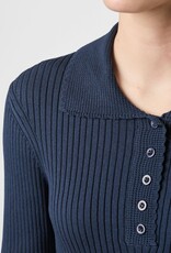 Polo Knit 'Balidira' - Navy - Neo Noir