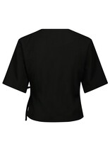 Blouse Eyelet 'Simmo' - Black - Neo Noir