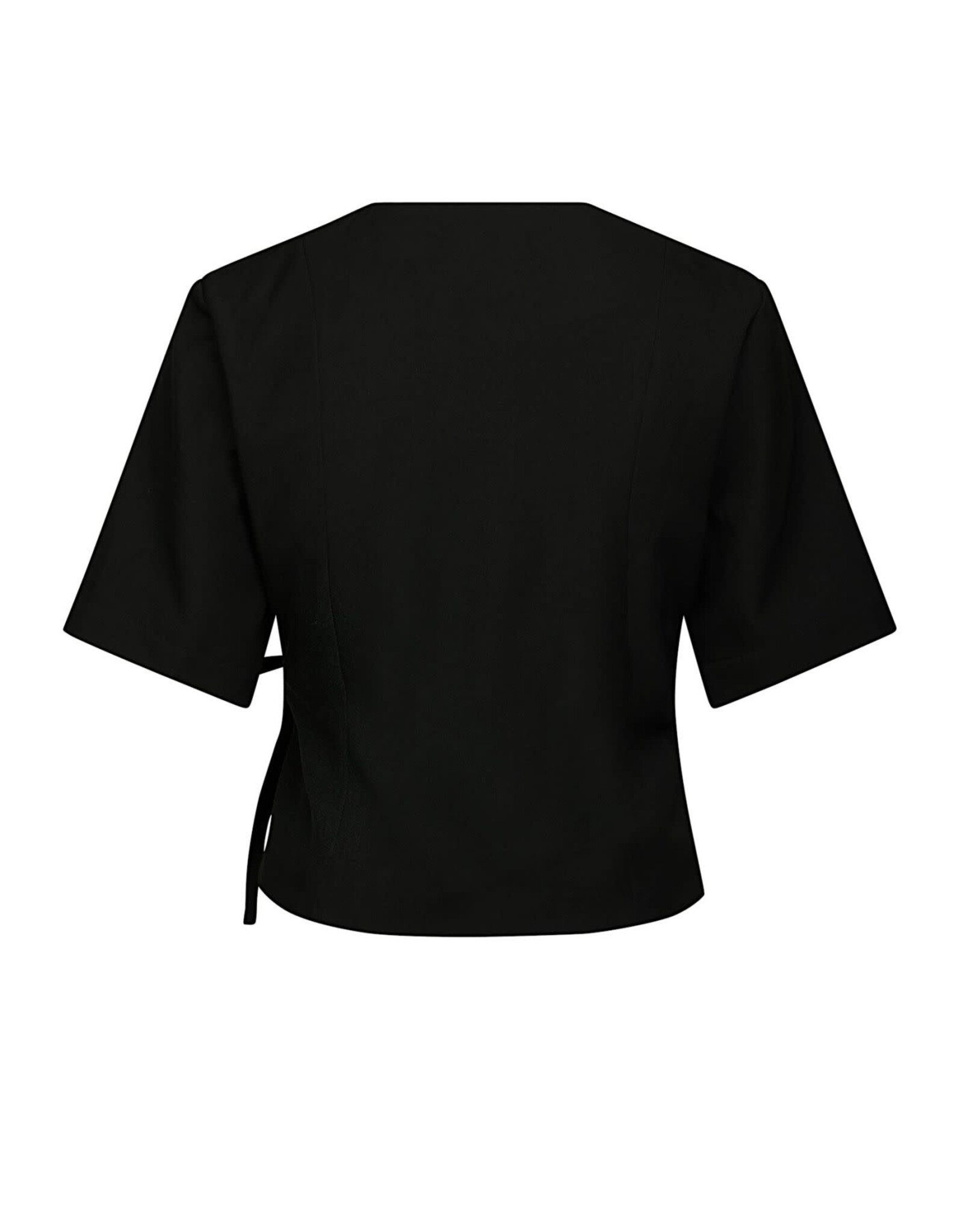 Blouse Eyelet 'Simmo' - Black - Neo Noir