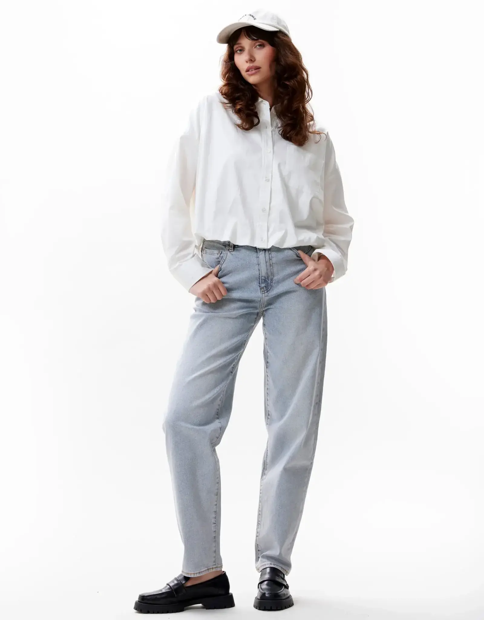 Catwalk Junkie Blouse 'Tuck In' - Off White - Catwalk Junkie