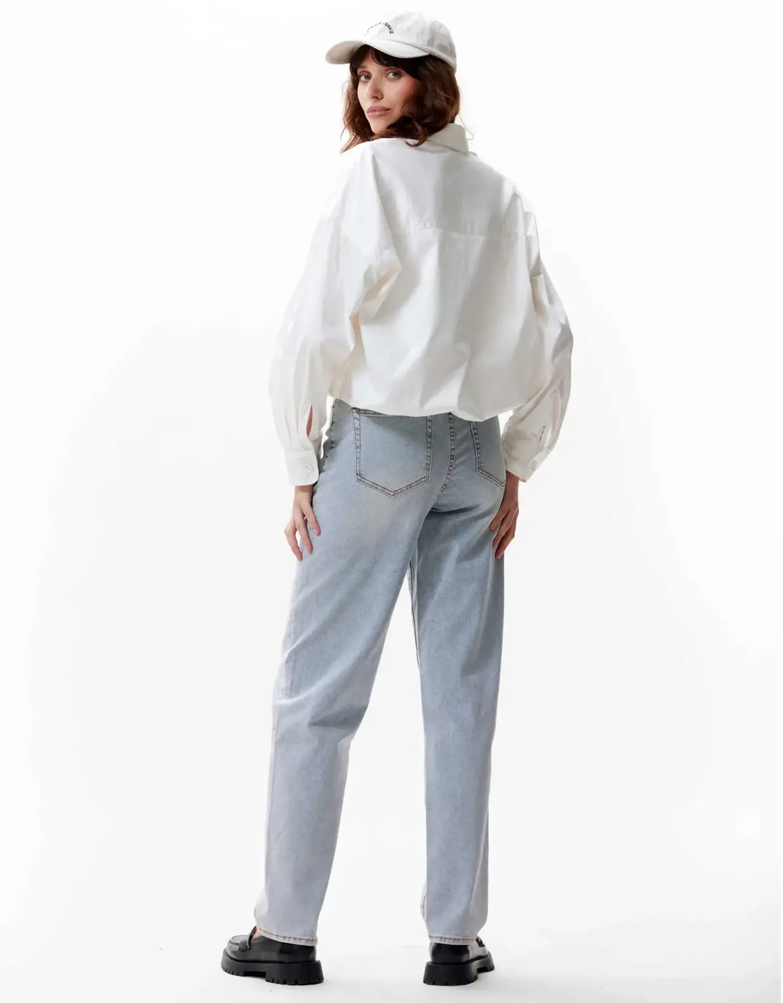 Catwalk Junkie Blouse 'Tuck In' - Off White - Catwalk Junkie