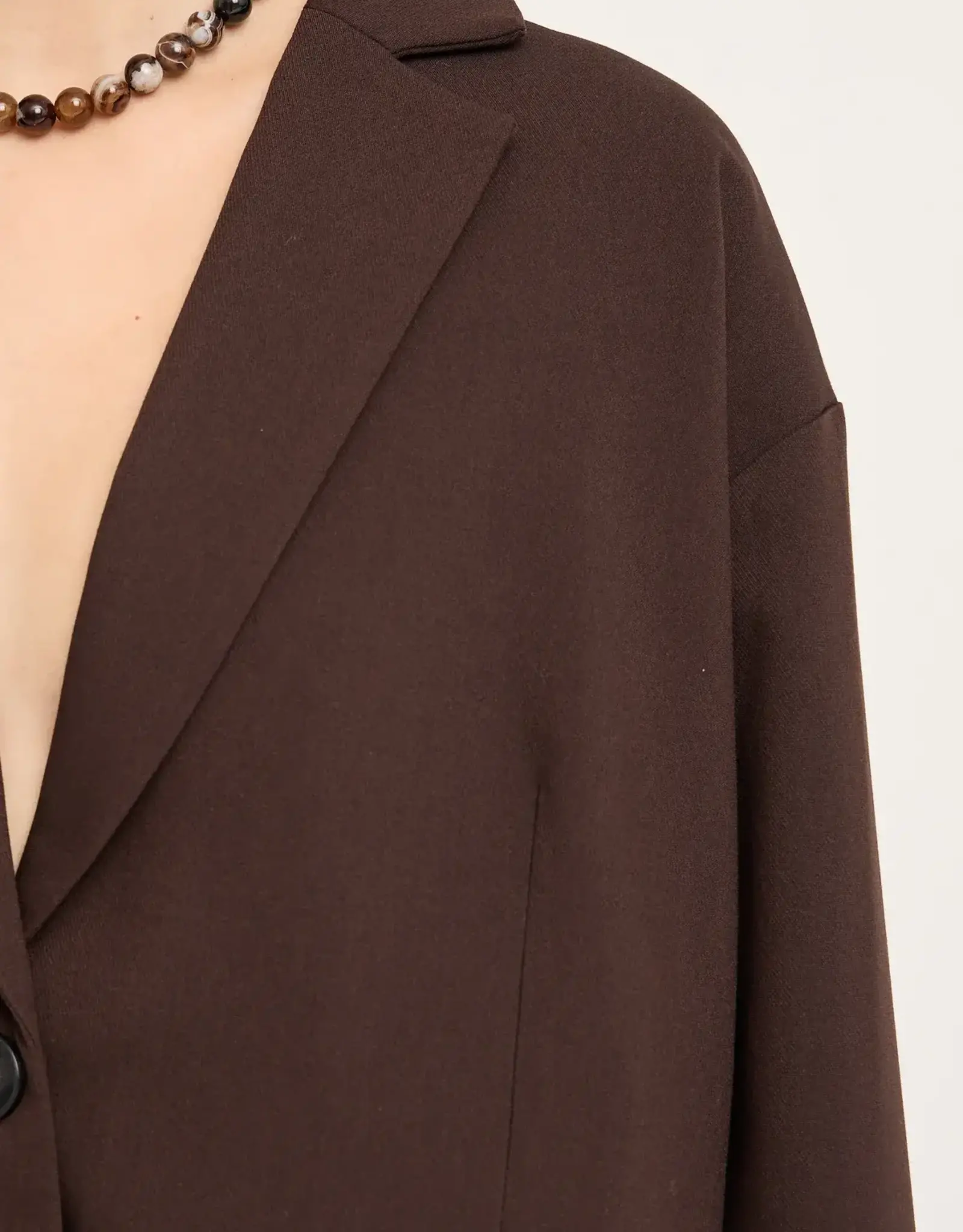 A view Blazer 'Allium' - Dark Brown - A View
