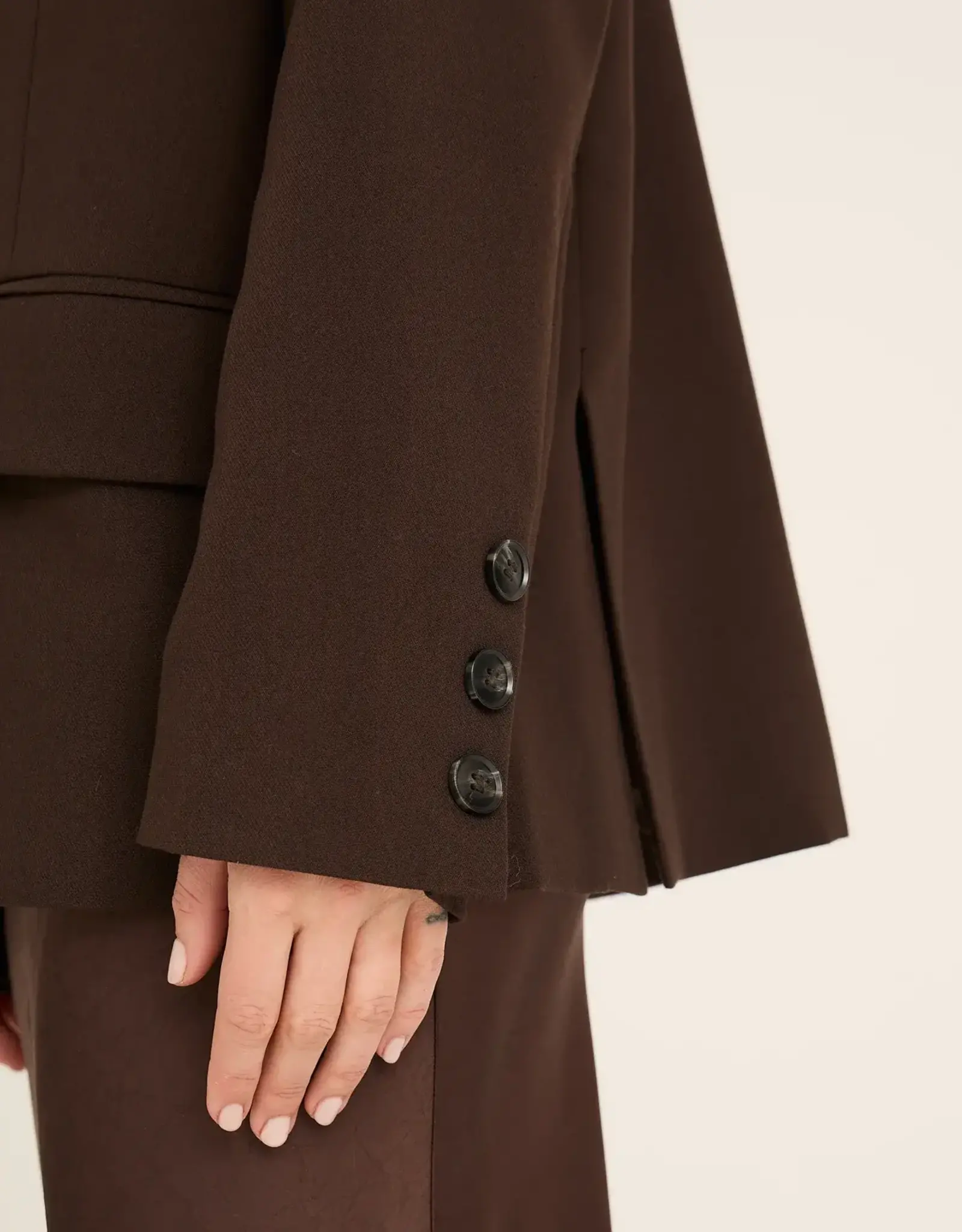 A view Blazer 'Allium' - Dark Brown - A View