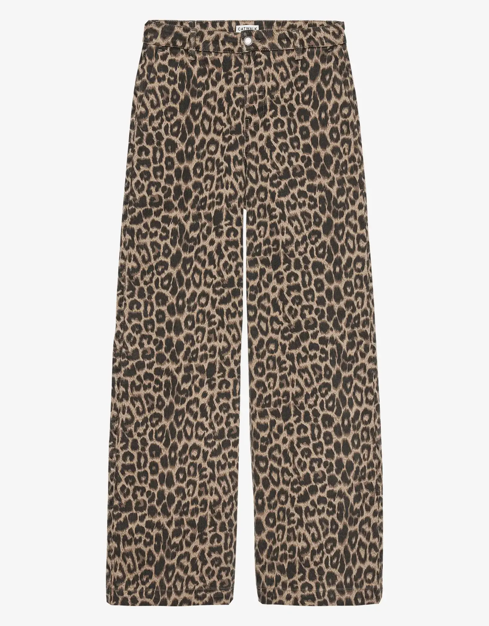 Catwalk Junkie Jeans 'Tailored Leopard' - Grey Morn - Catwalk Junkie