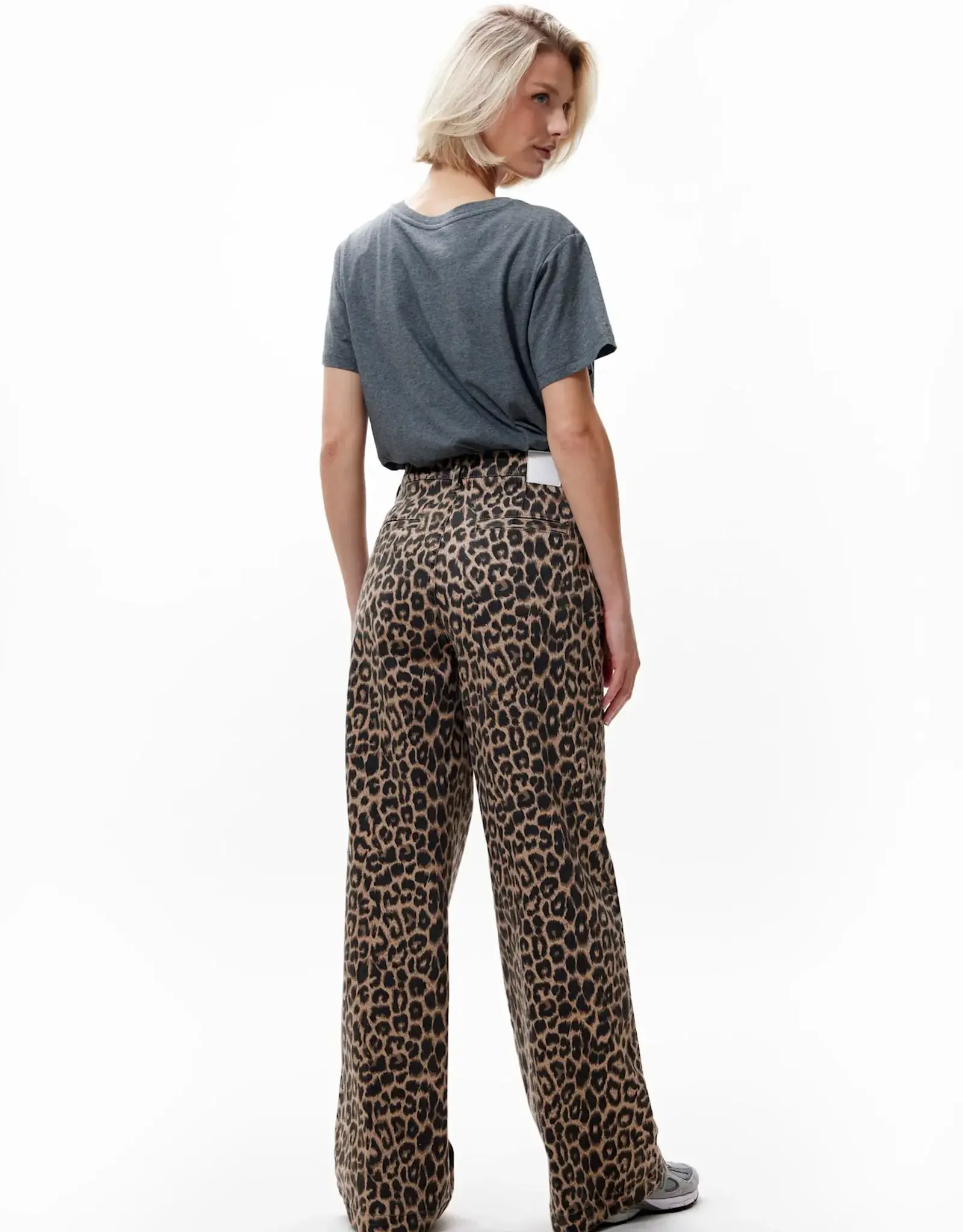 Catwalk Junkie Jeans 'Tailored Leopard' - Grey Morn - Catwalk Junkie