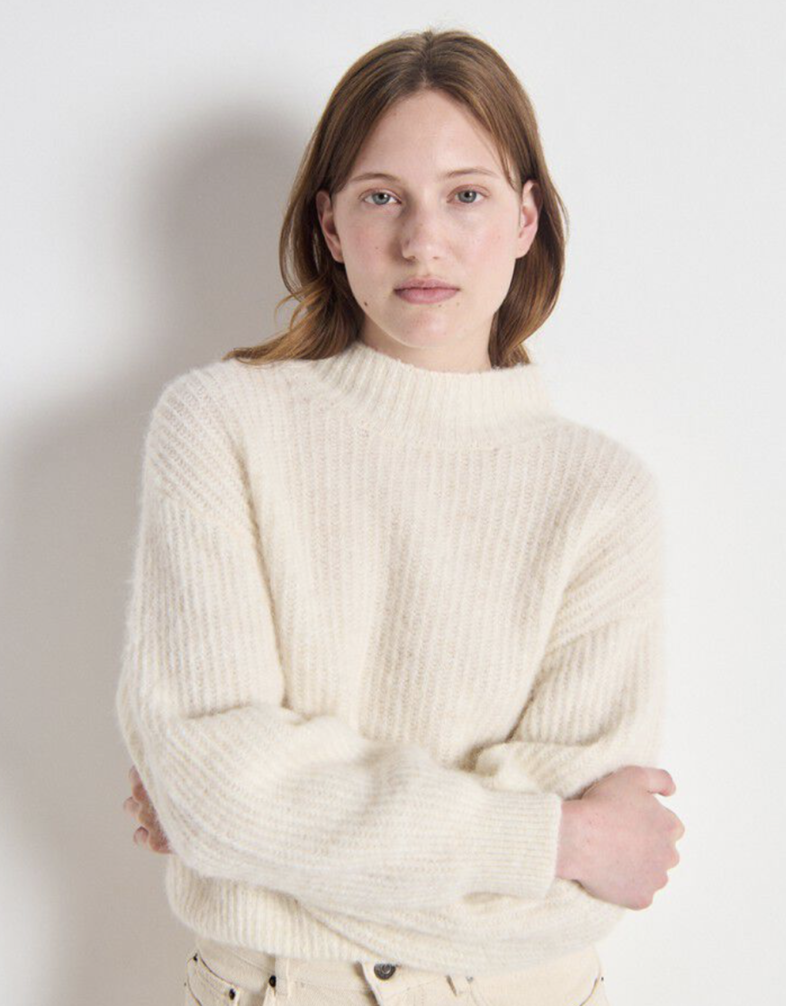 American Vintage Pull 'East' - Nacre Chine - East18Q  - American Vintage