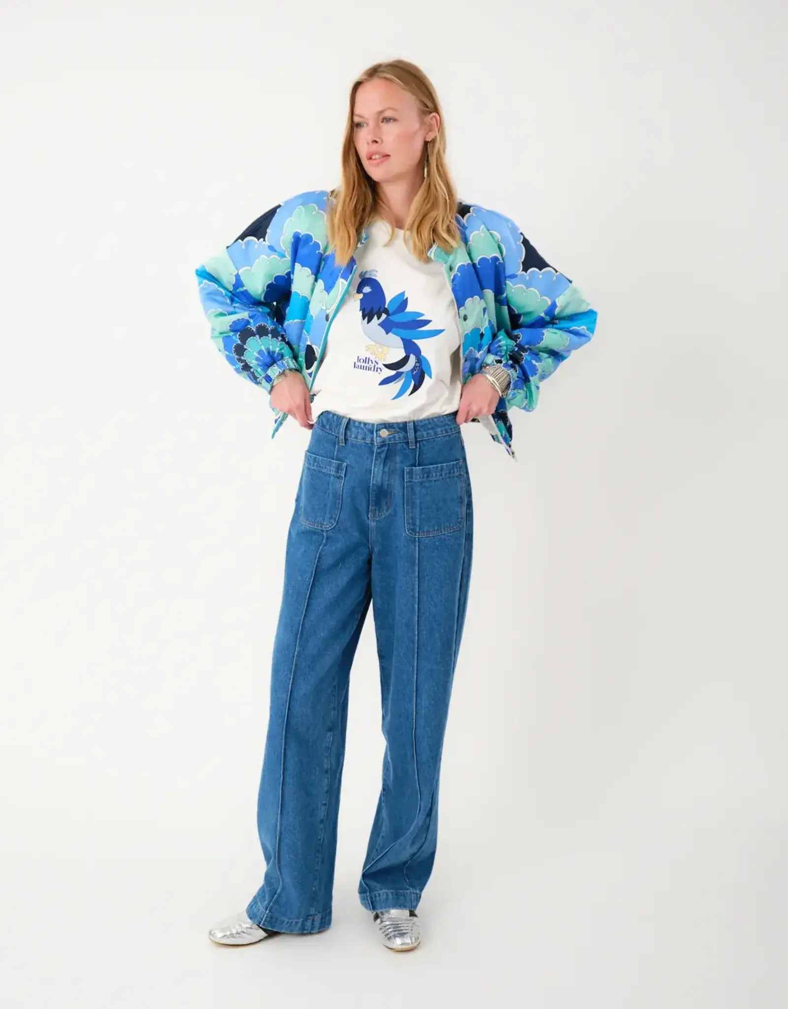 Lollys Laundry Jeans 'Rida' - Blue - Lollys Laundry