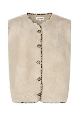 Lollys Laundry Bodywarmer 'Jace' - Beige - Lollys Laundry