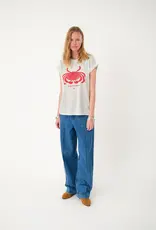 Lollys Laundry T-Shirt Crab 'Roma' - White - Lollys Laundry