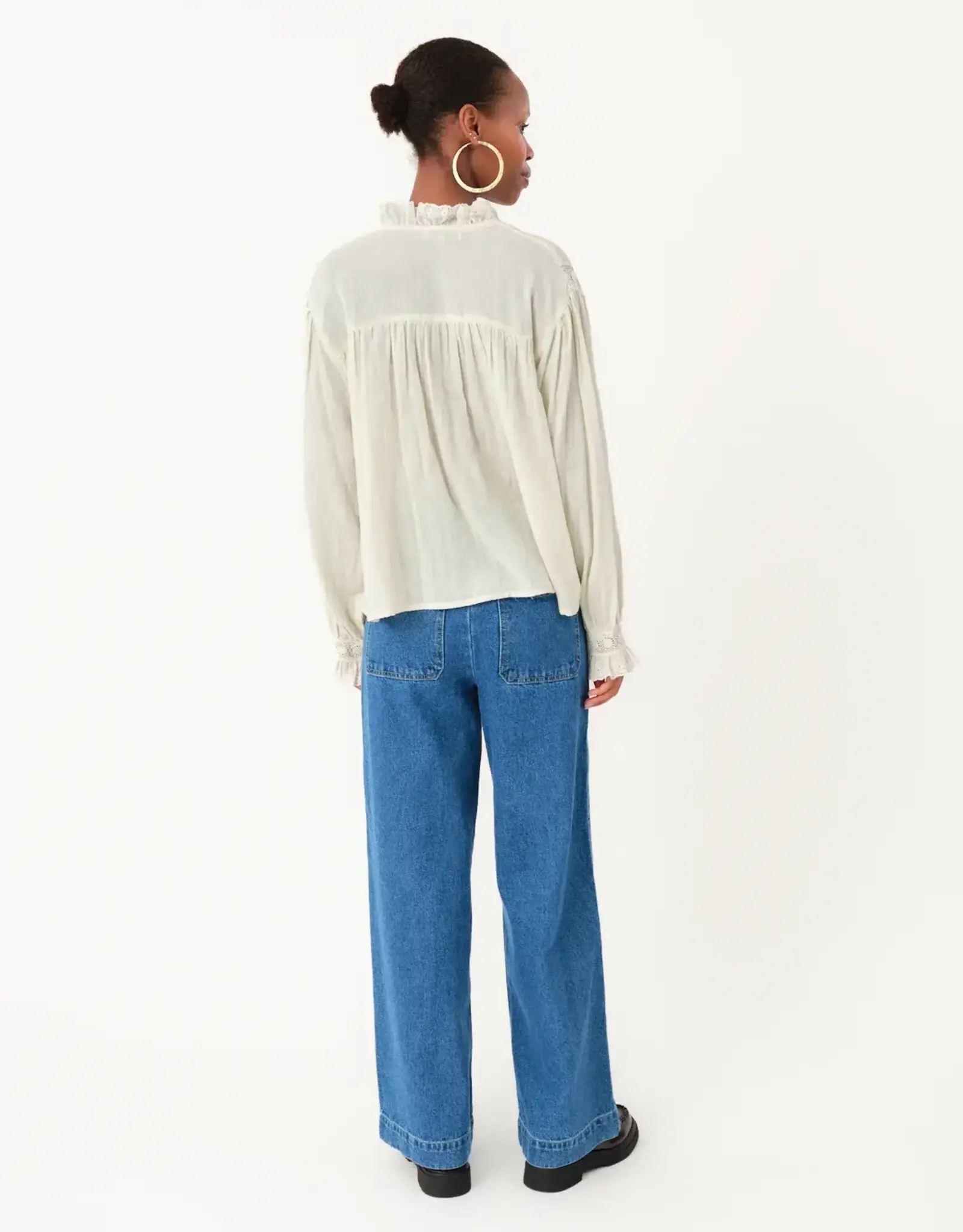 Lollys Laundry Blouse 'Gemma' - Creme - Lollys Laundry