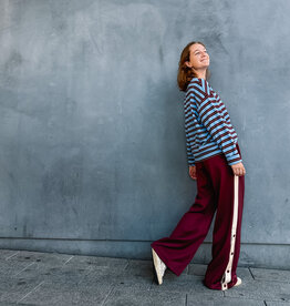 Broek 'Puggy' - Bordeaux - Neo Noir