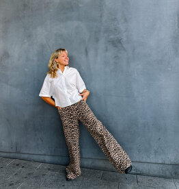 Catwalk Junkie Jeans 'Tailored Leopard' - Grey Morn - Catwalk Junkie