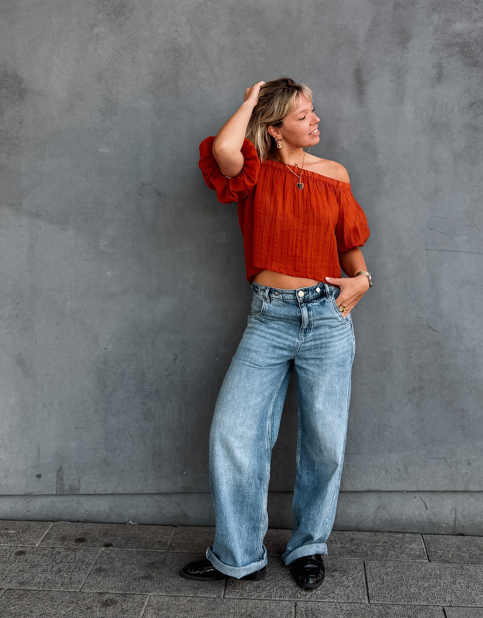 Seventy +Mochi Jeans Adjustable 'Ali Tab' - Melrose - Seventy + Mochi