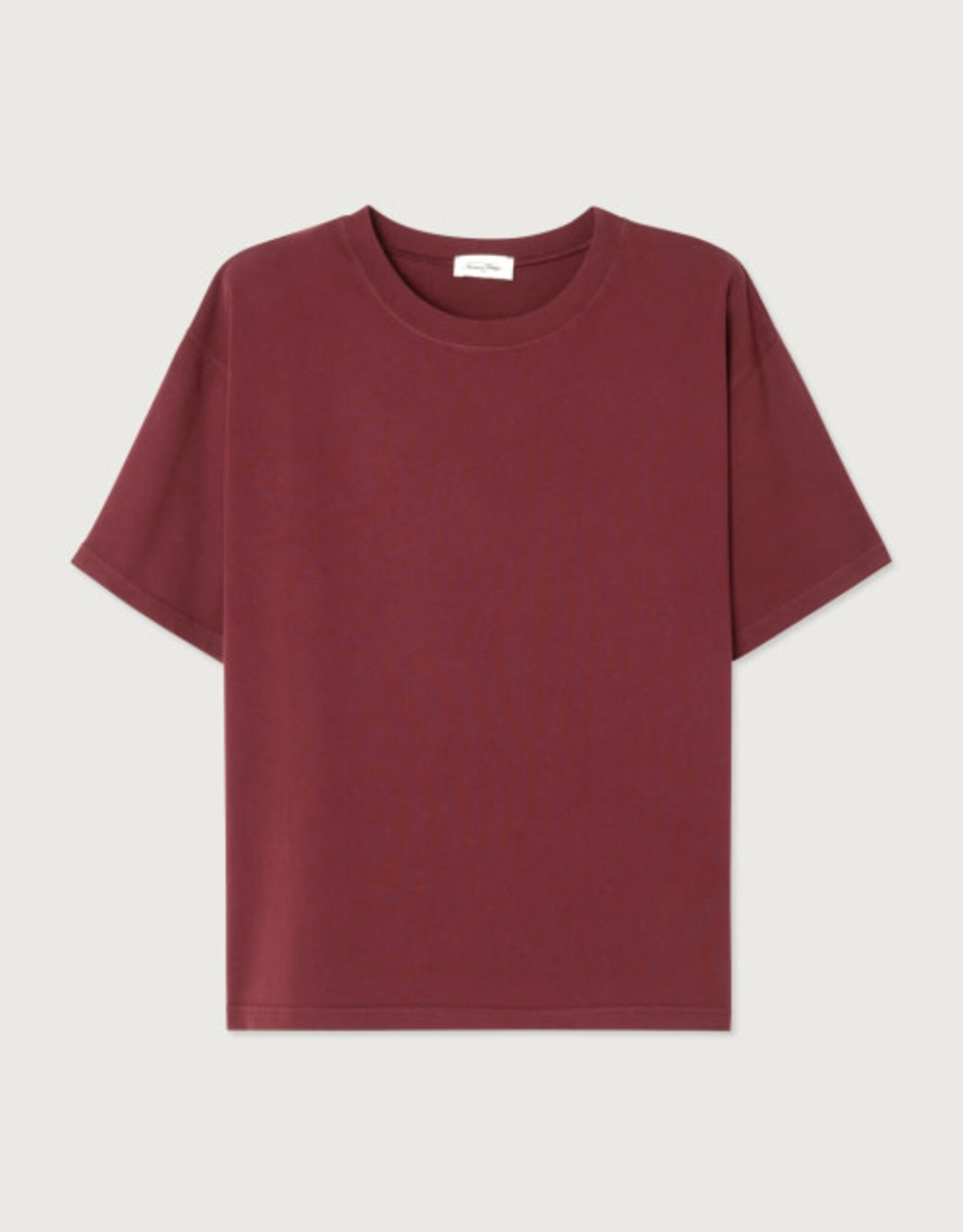 American Vintage T-Shirt 'Fizvalley' - Bordeaux Vintage - Fiz02A -  American Vintage
