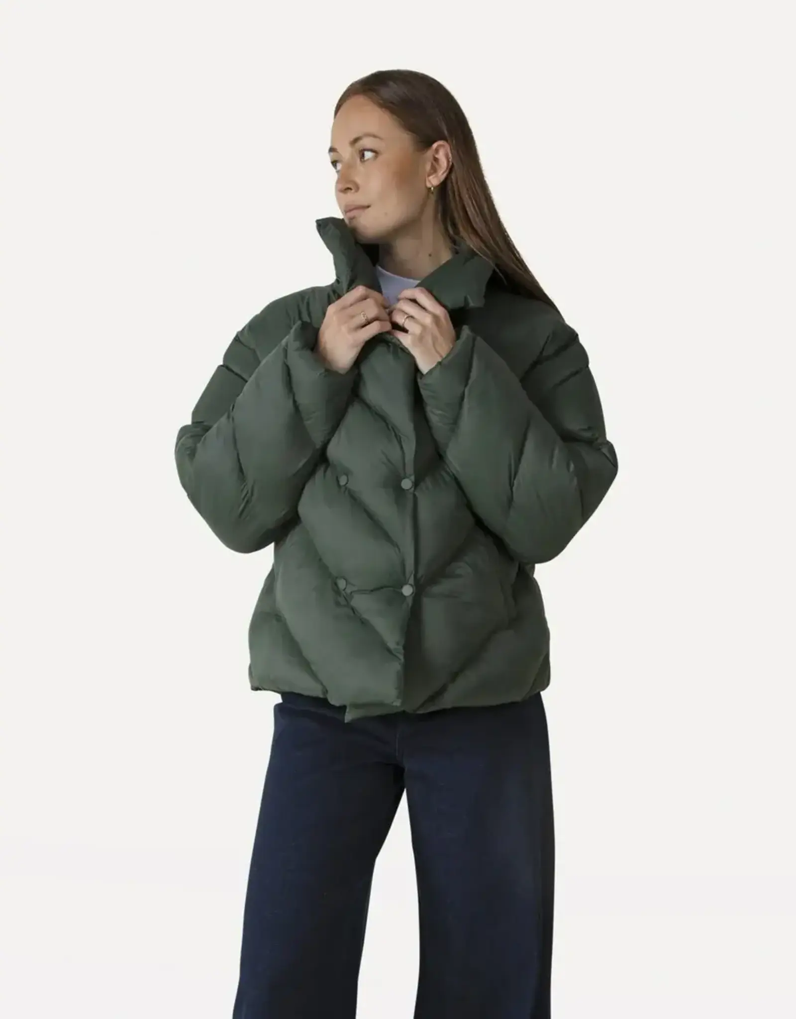 Another Label Jas 'Alannah' - Basil Green - Another-Label