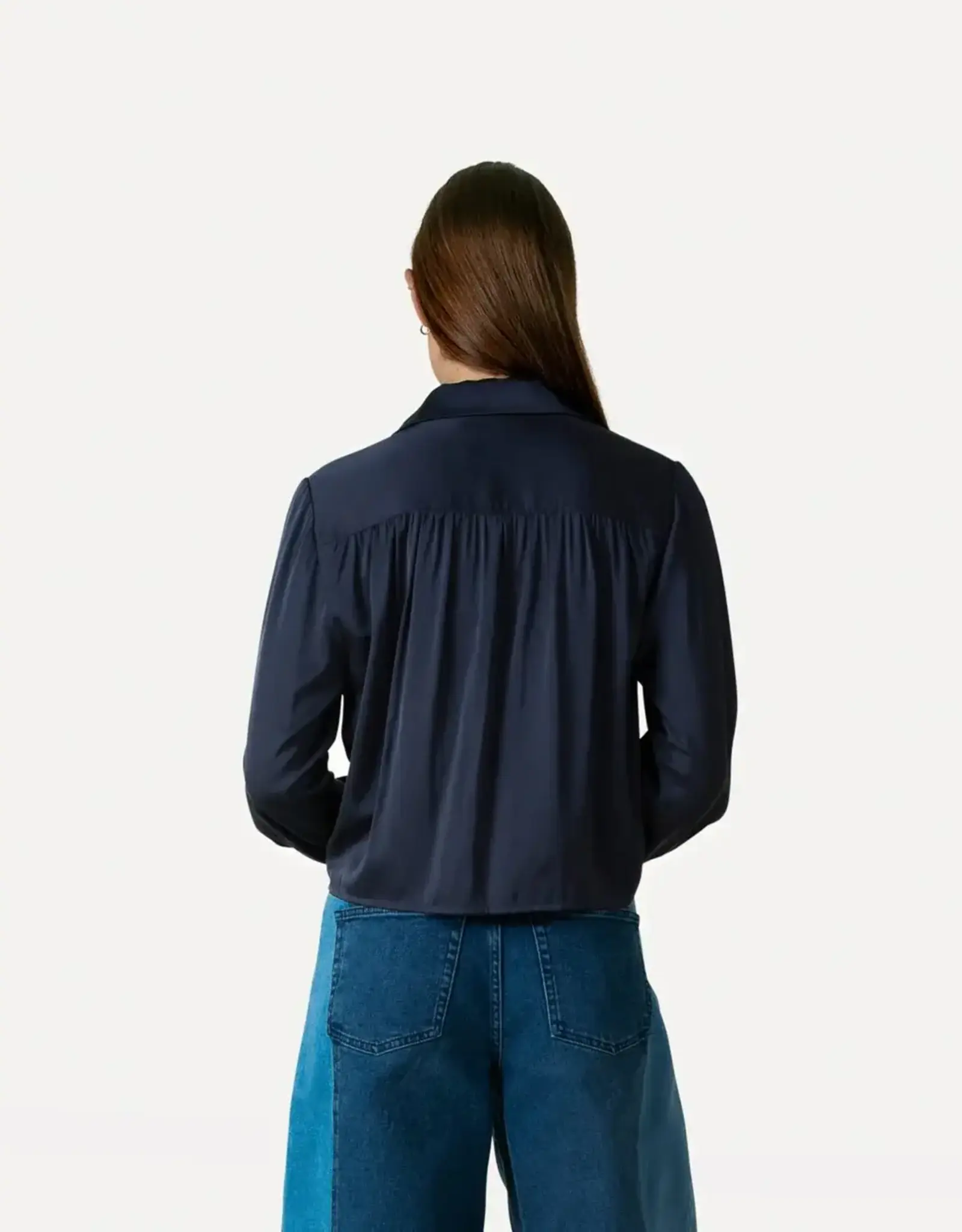 Another Label Blouse 'Danai' - Night Sky - Another-Label