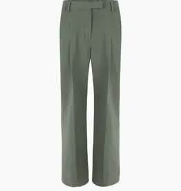 Another Label Broek Pleated 'Moore' - Dark Moss - Another-Label