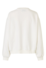 Lollys Laundry Sweater 'Sydney Leopard' - White - Lollys Laundry